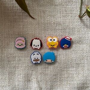 Sanrio Characters Croc Charms Shoe Decor Set 6 Piece